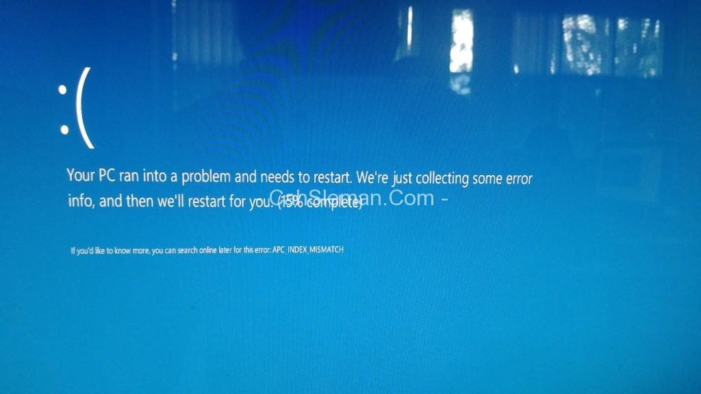 Error setelah update windows 10 - CahSleman.Com